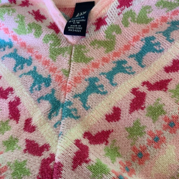 Baby Gap Poncho toddler girl size 18-24 months - Picture 4 of 6